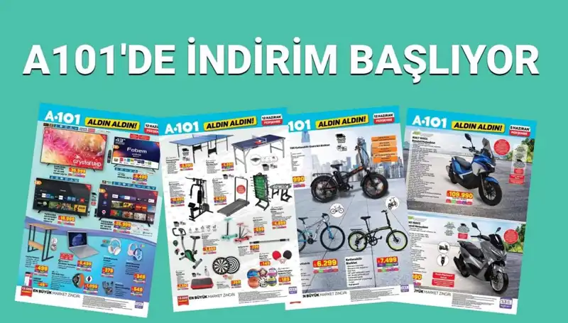 A101’de 12 Haziran 2025 Aktüel Kataloğu ile Trend Ürünler Kapınıza Geliyor!