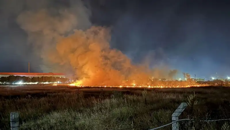 İzmir'de Gece Yarısı Yangın Paniği: Vatandaşlar Hızla Tahliye Edildi
