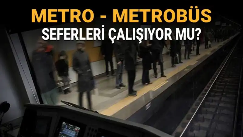 İstanbul'daki Ulaşımda Sorunlar: Metrobüs ve Metro Seferlerine Dikkat!