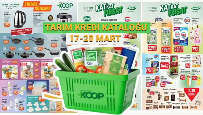 Tarım Kredi Kooperatif Marketleri'nde Mart İndirimlerinin Detayları Açıklandı!