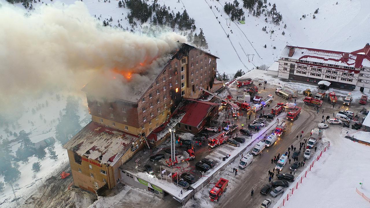 Bolu'da Otel Yangınında 66 Kişi Hayatını Kaybetti