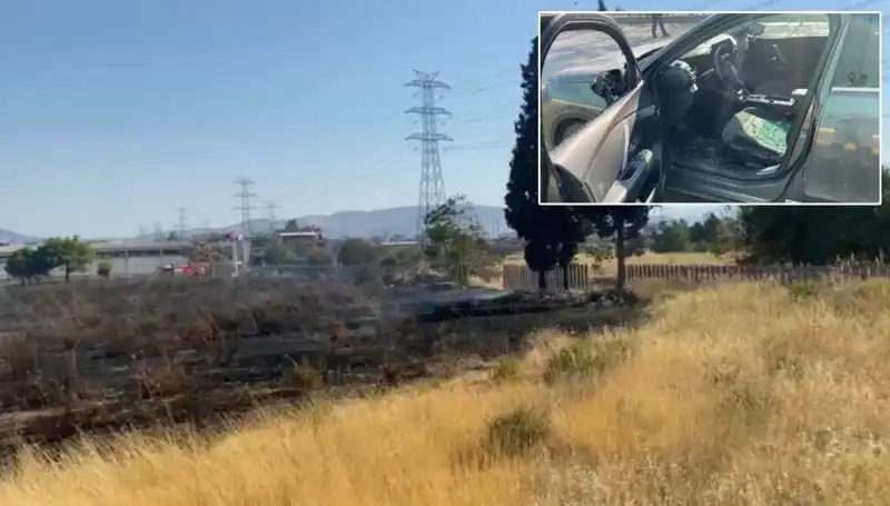 İzmir’de Otluk Alanda Başlayan Yangın AVM Otoparkına Sıçradı mı?