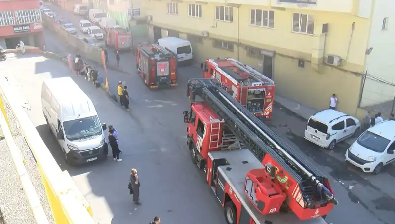İstanbul'daki Tekstil Atölyesinde Büyük Yangın: 3 Yaralı, Maddi Hasar Büyüktü