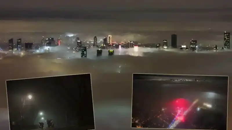 İstanbul'u Saran Gizemli Sis: Görsel Bir Şenlik