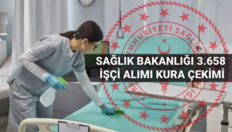 2025 Yılı İçin Sağlık Bakanlığı’ndan 3.658 İşçi Alımı Kurası Ne Zaman?