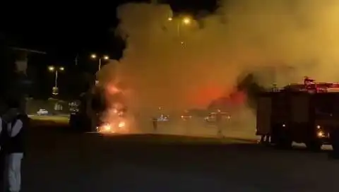 Zonguldak'ta Seyir Halindeki TIR Alev Alev Yandı: Olay Hızla Büyüdü