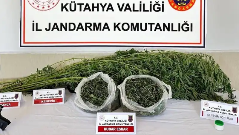Kütahya'da Uyuşturucu Operasyonunda Tek Kişilik Gözaltı Gerçekleşti